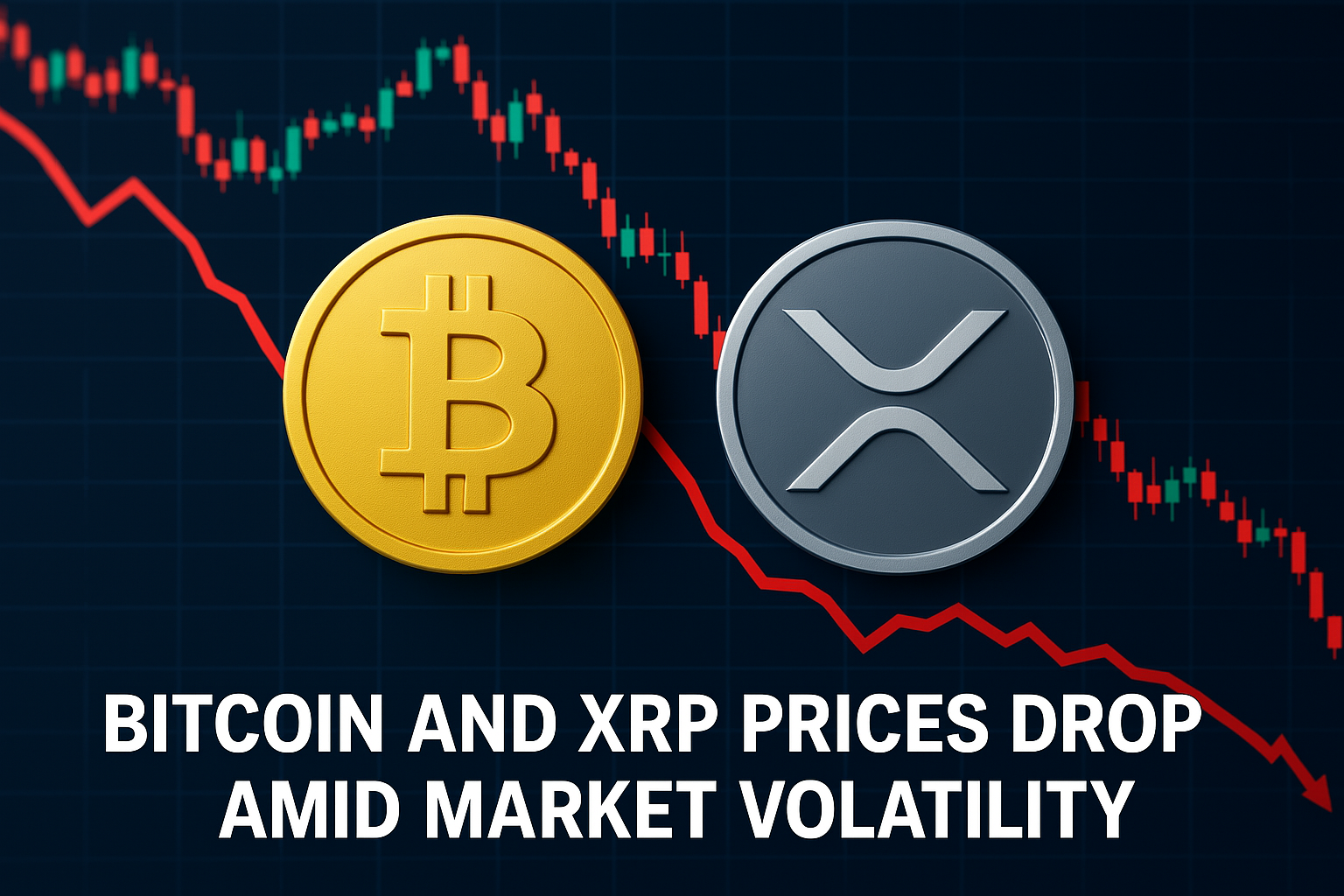 Bitcoin and XRP Prices Drop Amid Market Volatility
