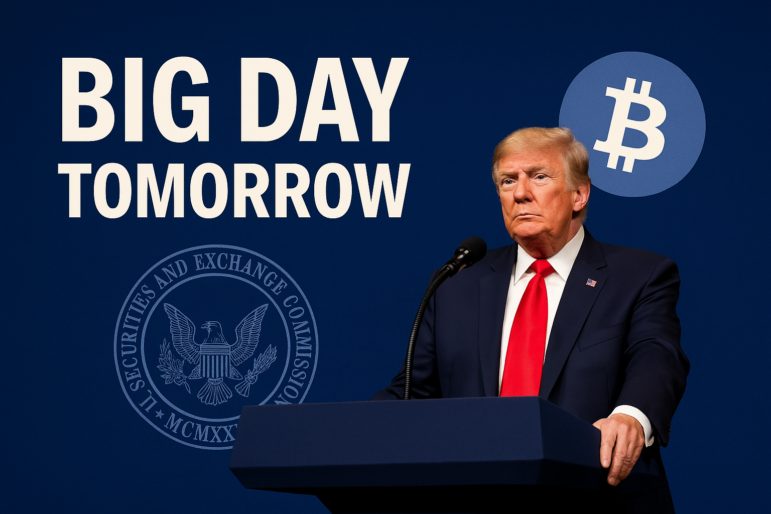 Big Day Tomorrow: SEC Rulemaking Begins as Trump Addresses Crypto Summit