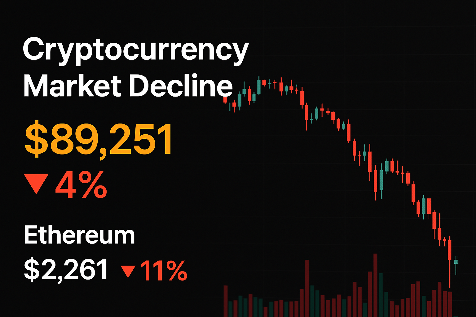 Cryptocurrency Market Decline: Analysis and Outlook