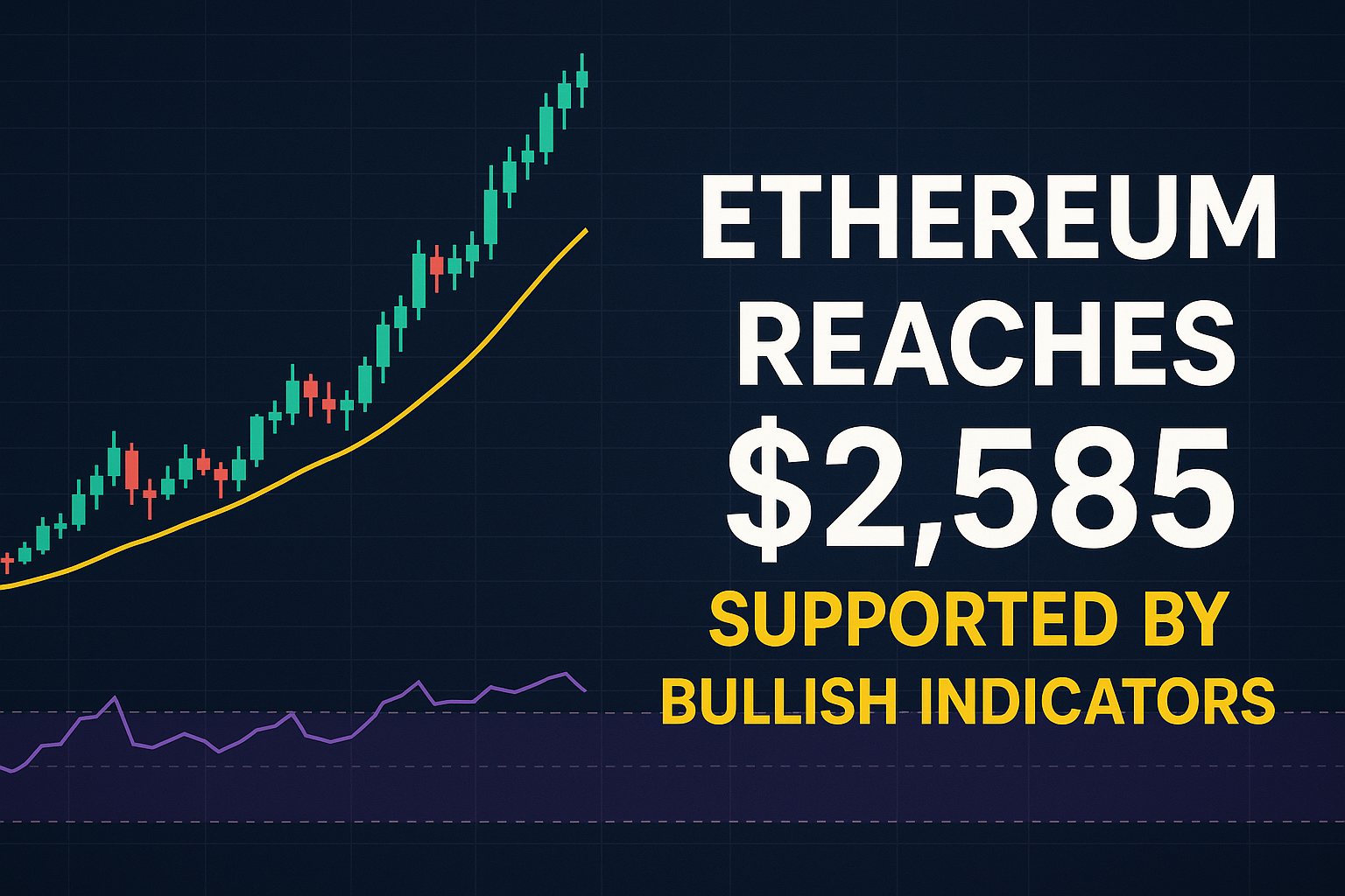 Ethereum Surges to $2,585 Backed by Strong Bullish Signals