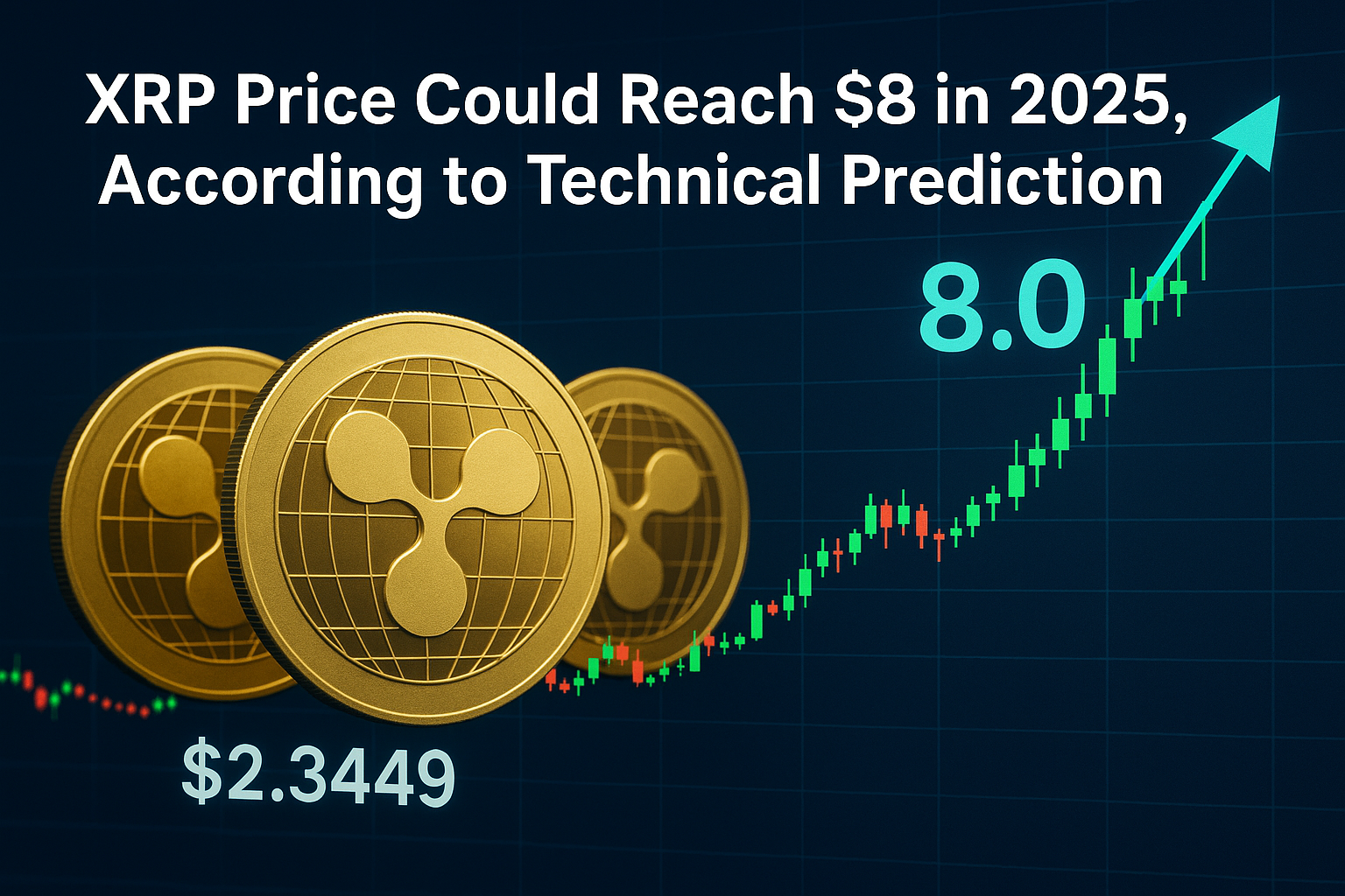XRP Price Could Reach $8 by 2025, According to Technical Prediction