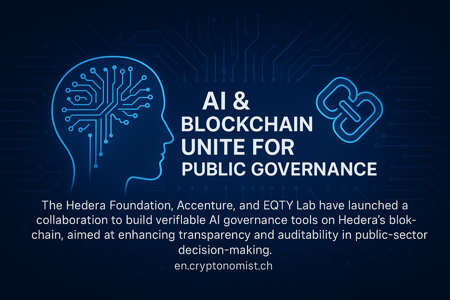AI & Blockchain Unite for Public Governance: How Hedera, Accenture, and EQTY Lab Are Shaping Transparent Decision-Making
