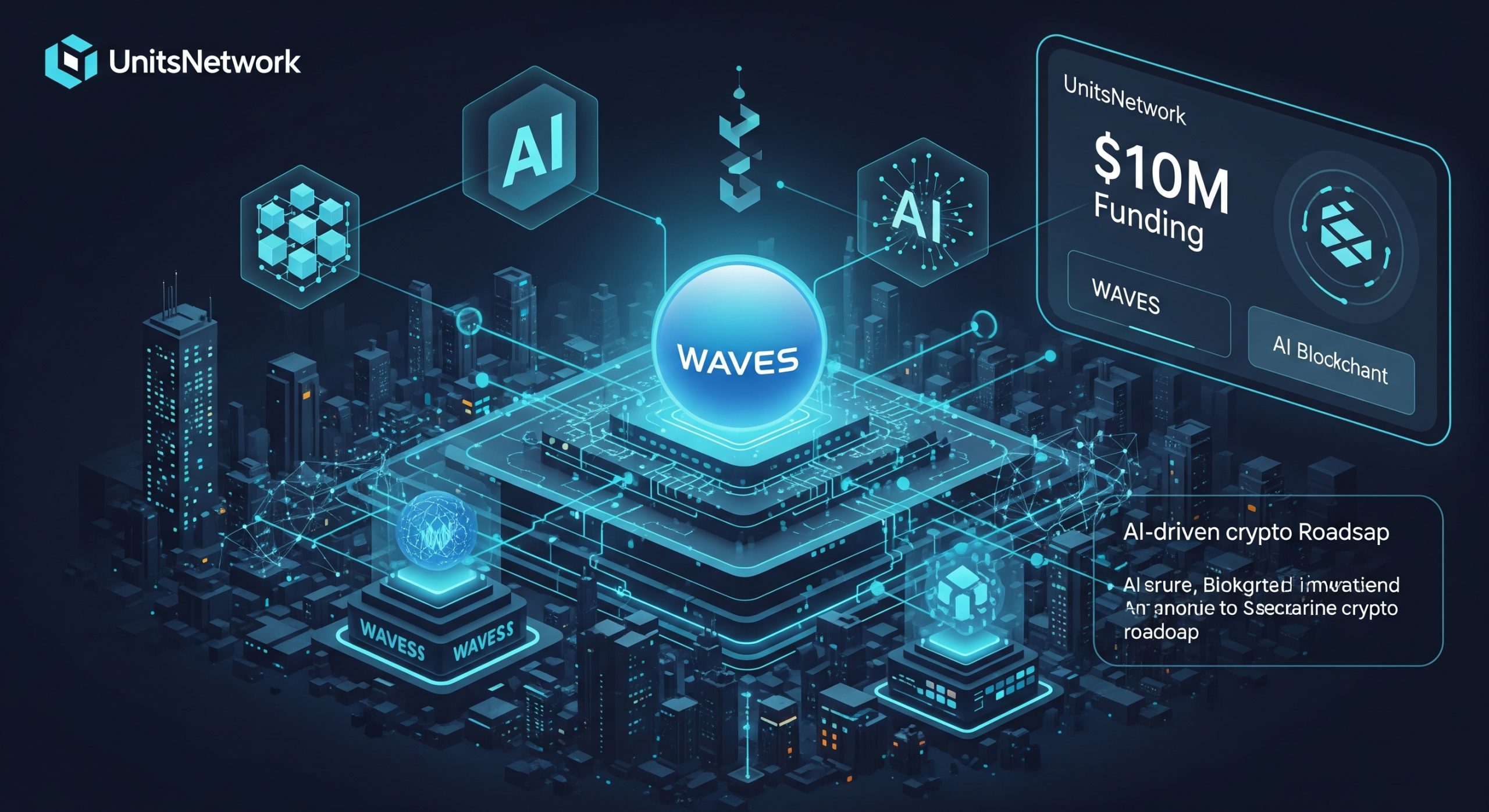 UnitsNetwork Secures $10M to Accelerate AI‑Driven Crypto Roadmap