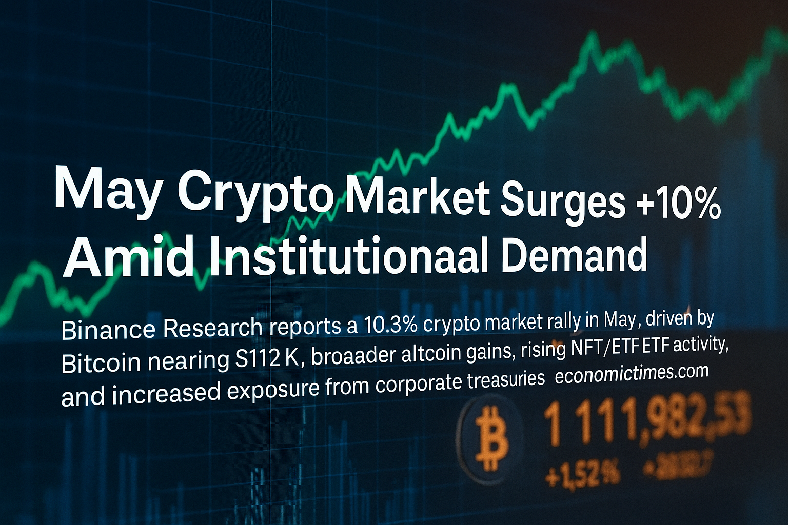 May Crypto Market Surges +10% Amid Institutional Demand: A Turning Point for Digital Assets?