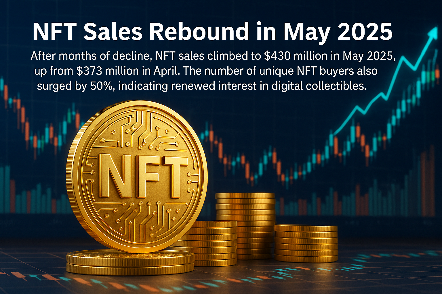 NFT Market Sees Strong Rebound in May 2025, Surpassing $430M in Sales
