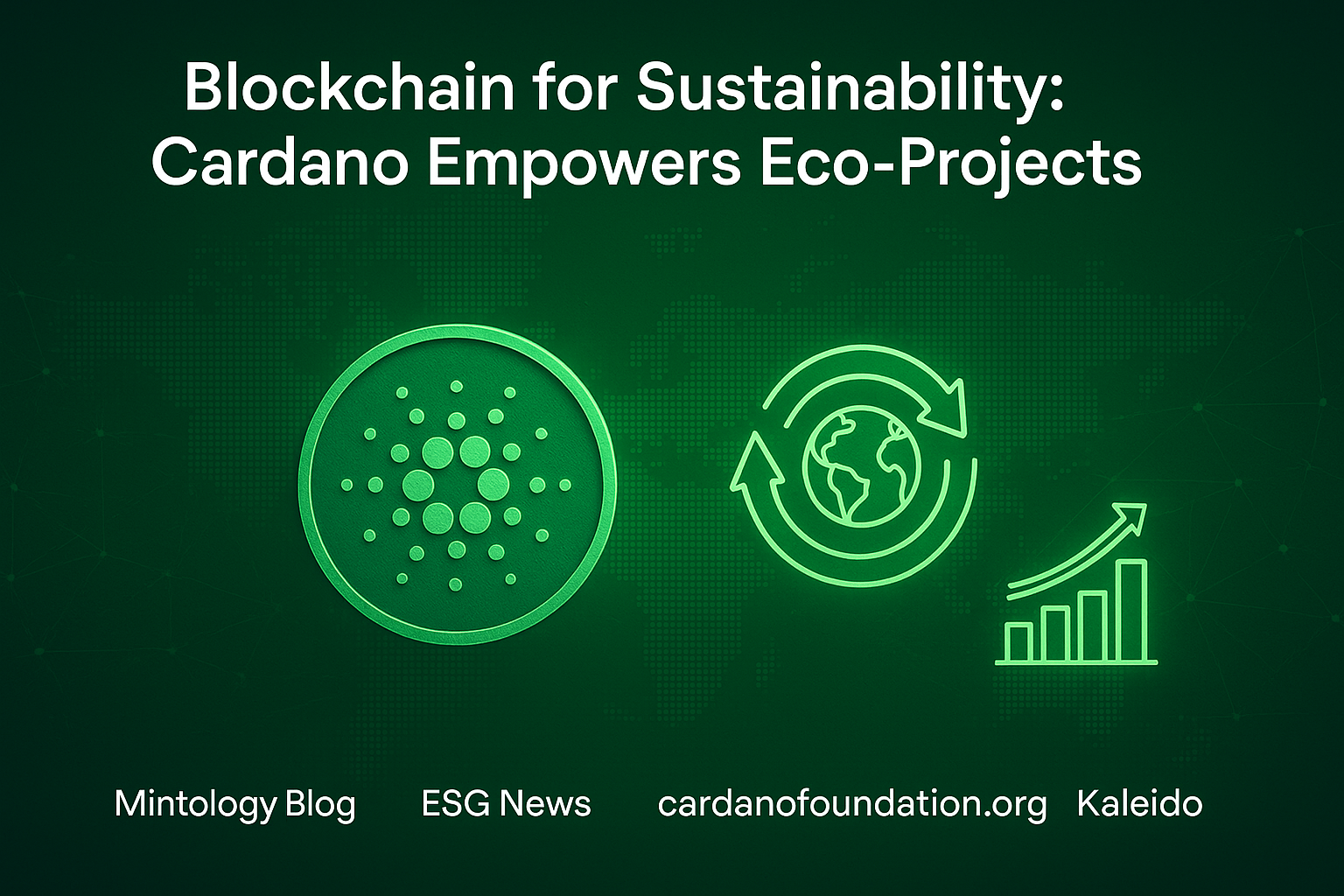 Blockchain for Sustainability: Cardano Empowers Eco‑Projects