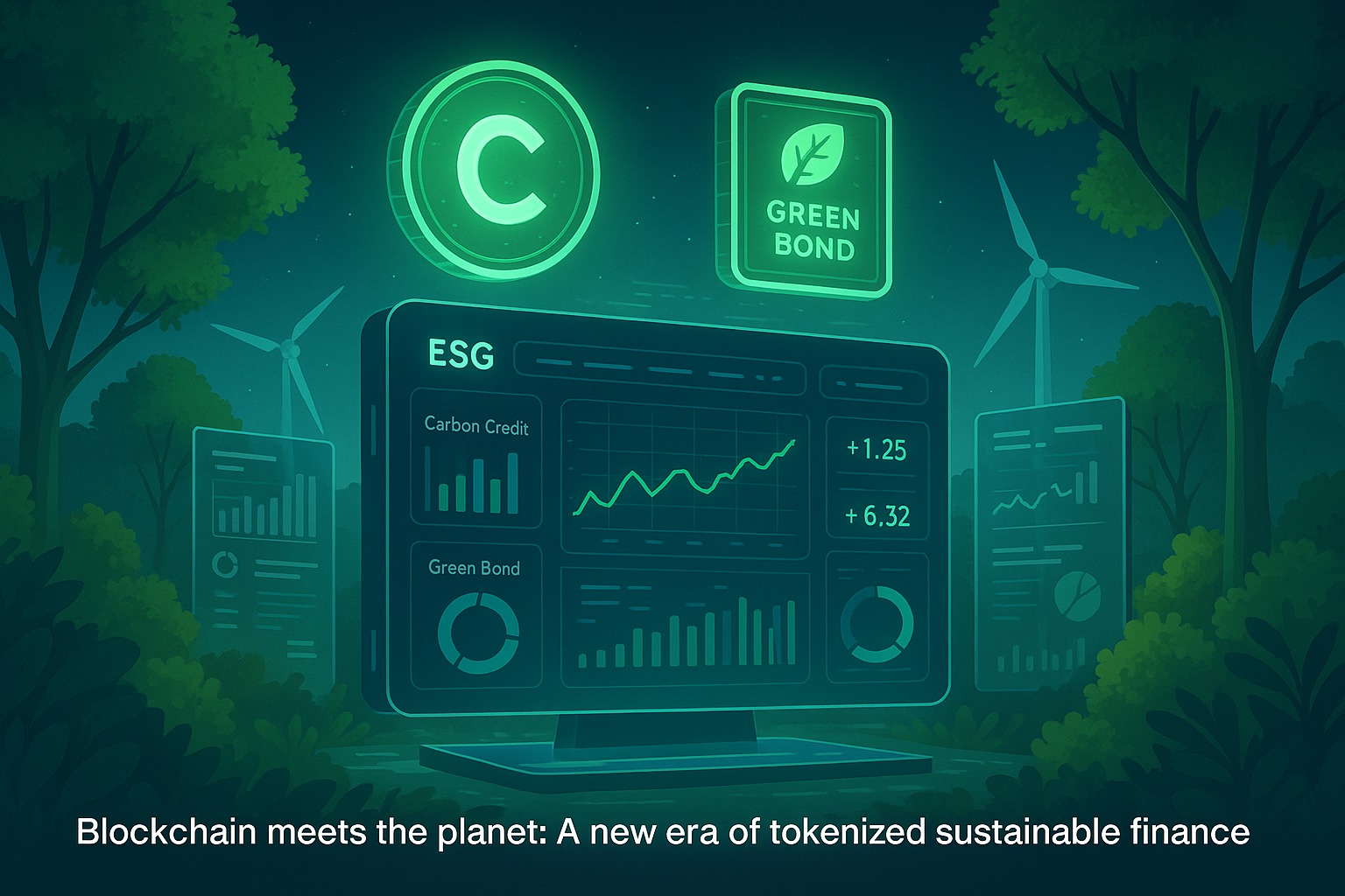 Tokenizing Sustainability: How a New Platform is Revolutionizing ESG Markets with Blockchain