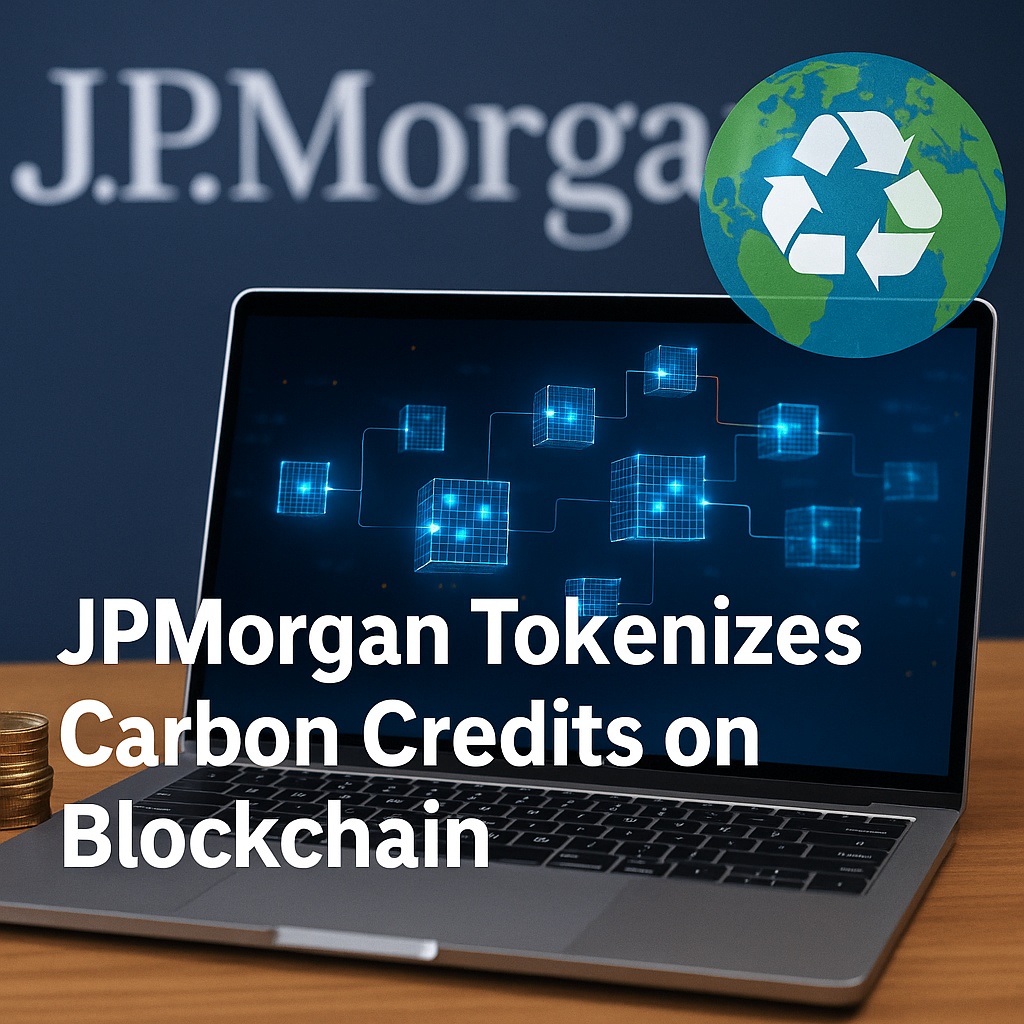 JPMorgan’s Kinexys Ushers in a New Era: Carbon Credits Meet Blockchain