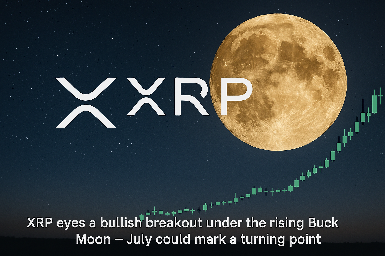 XRP Price Predictions Point to a July Surge Around the Buck Moon
