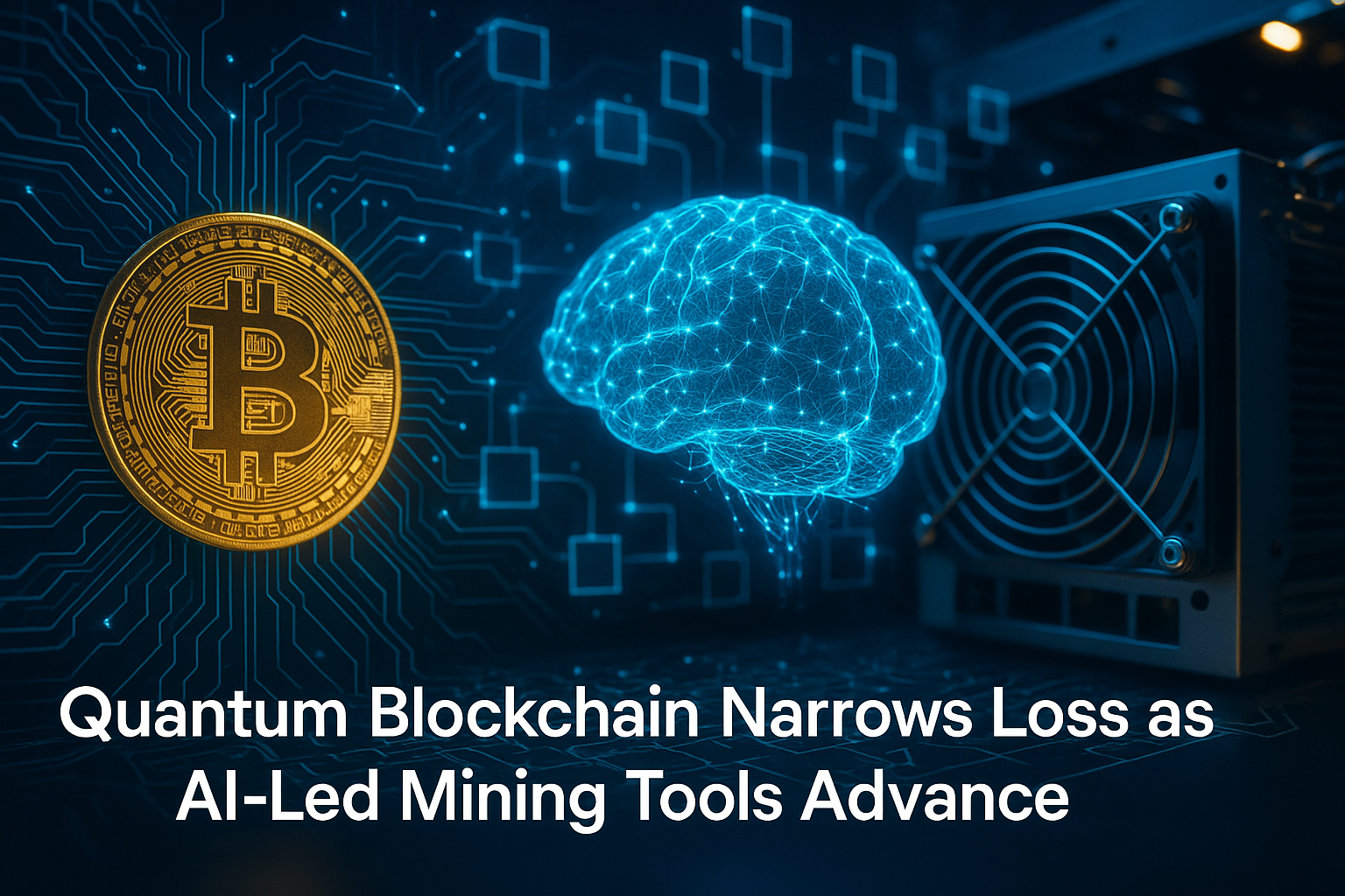 AI Revolution in Bitcoin Mining: Quantum Blockchain Narrows Losses and Prepares for Commercial Launch