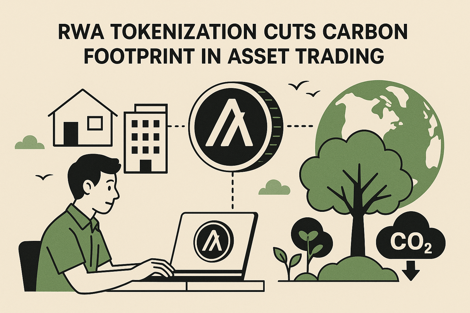 RWA Tokenization Cuts Carbon Footprint in Asset Trading