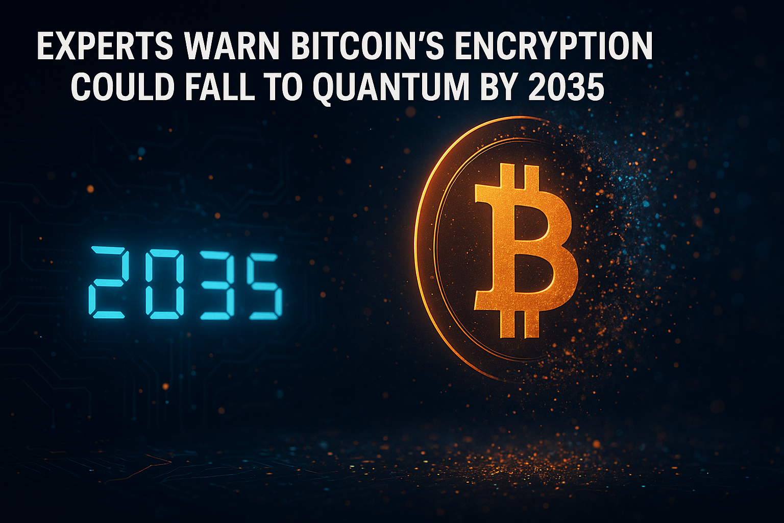 The Quantum Countdown: Why Bitcoin’s Encryption Might Not Survive Past 2035