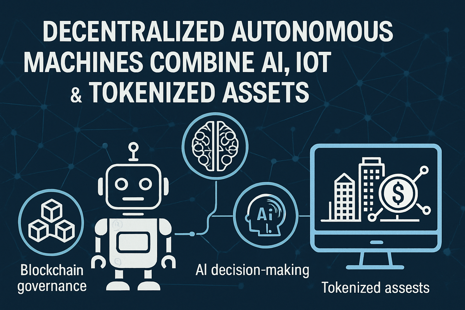 Decentralized Autonomous Machines: The Next Evolution of AI, IoT, and Tokenized Assets