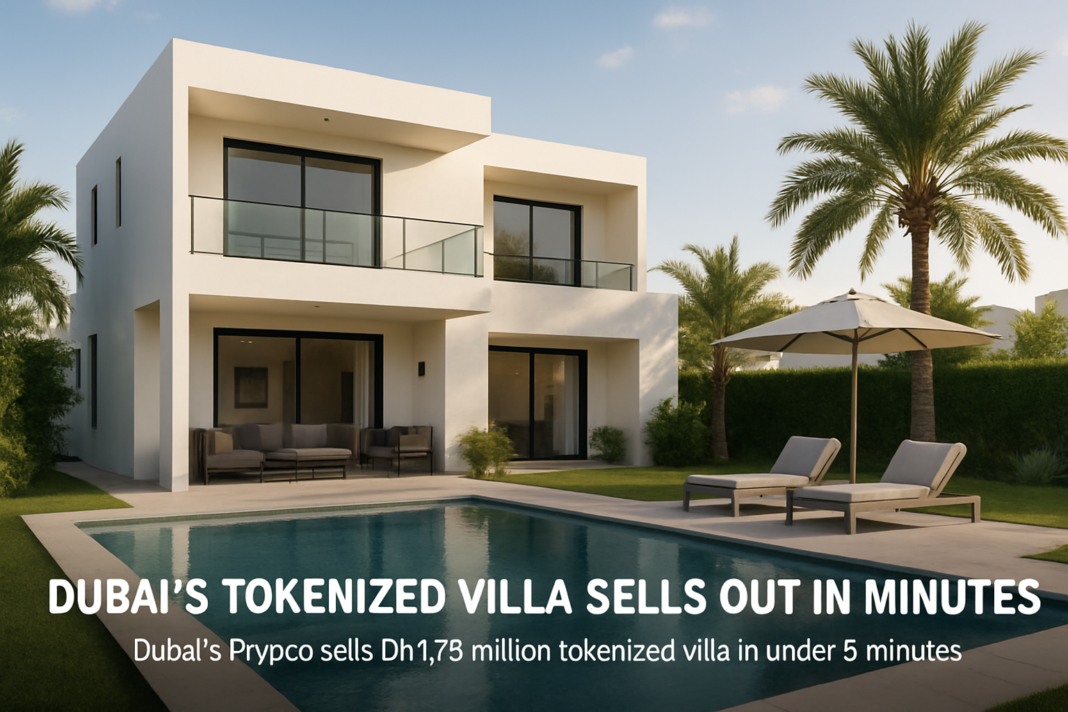 Dubai’s Tokenized Villa Frenzy: Real Estate Meets Blockchain in Record Time