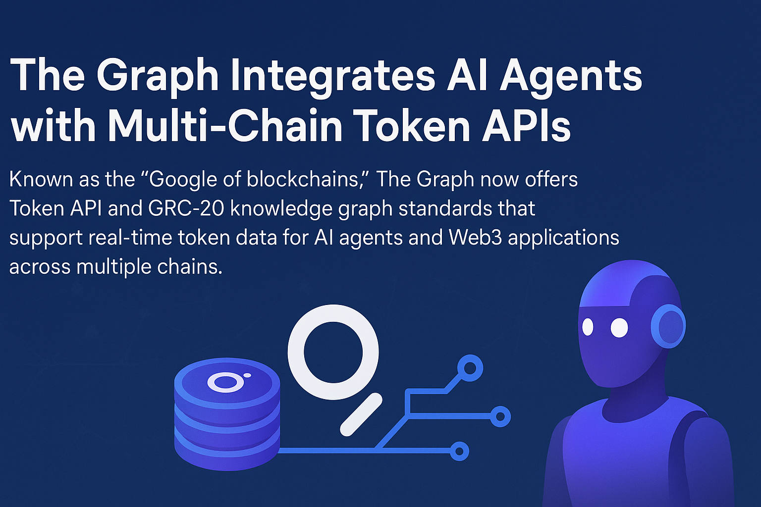 The Graph Integrates AI Agents with Multi-Chain Token APIs