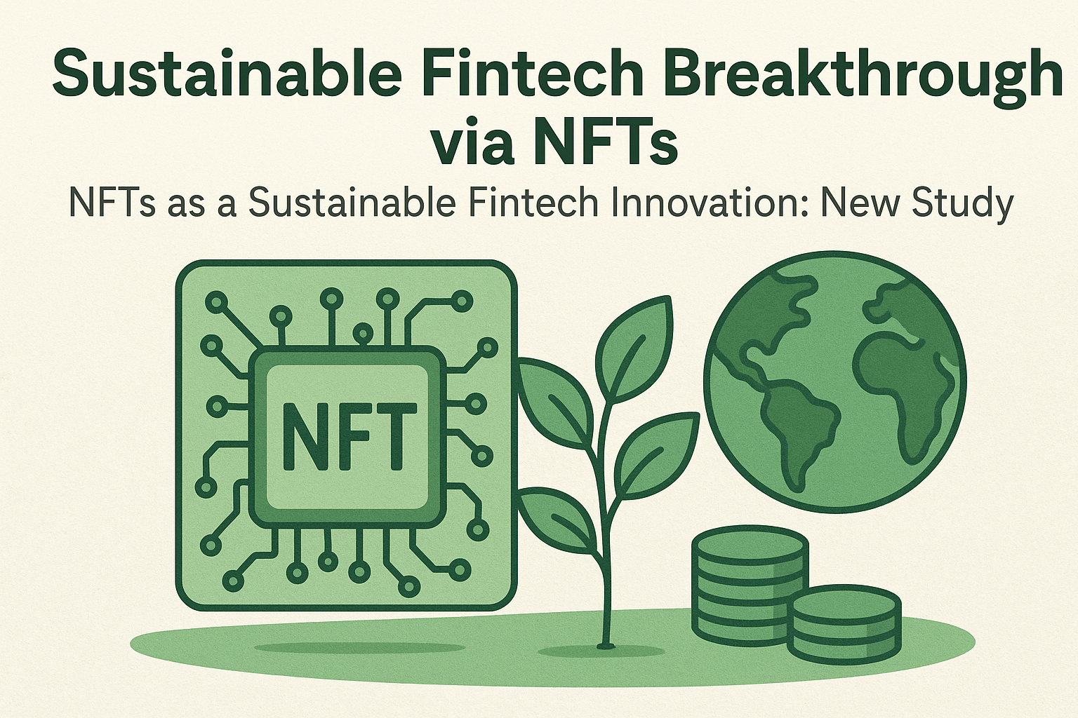 Sustainable Fintech Breakthrough via NFTs