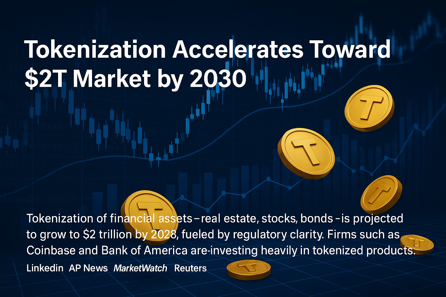 Tokenization Accelerates Toward $2 Trillion Market by 2030