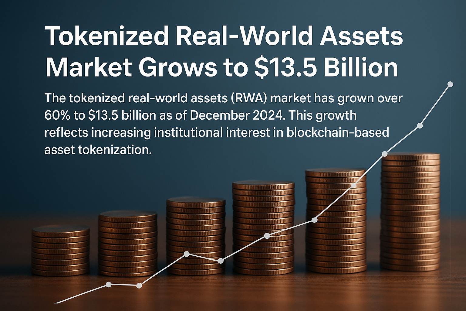 Tokenized Real-World Assets Market Surges to $13.5 Billion: The Next Big Wave in Blockchain Finance