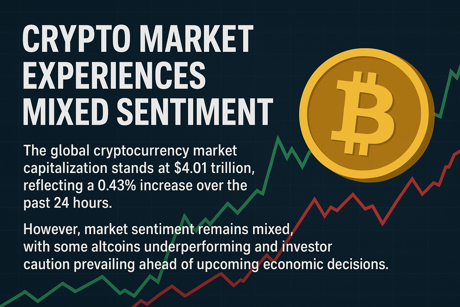 Crypto Market Experiences Mixed Sentiment Amid Global Uncertainty