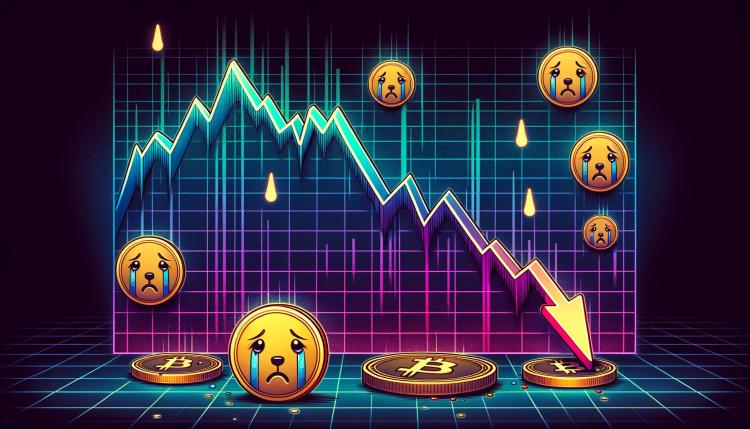 Dogecoin (DOGE) Falls Again as Trader Sentiment Turns Increasingly Bearish