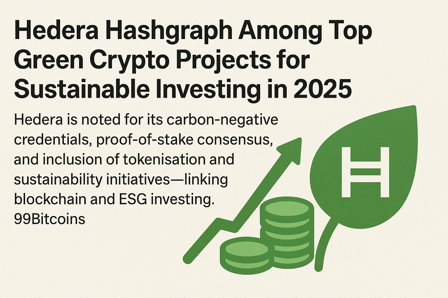 Hedera Hashgraph: A Leading Green Crypto for Sustainable Investing in 2025