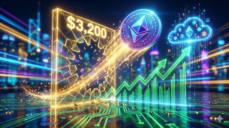 Ethereum Price Rallies to $3,200, Bulls Press for Further Upside
