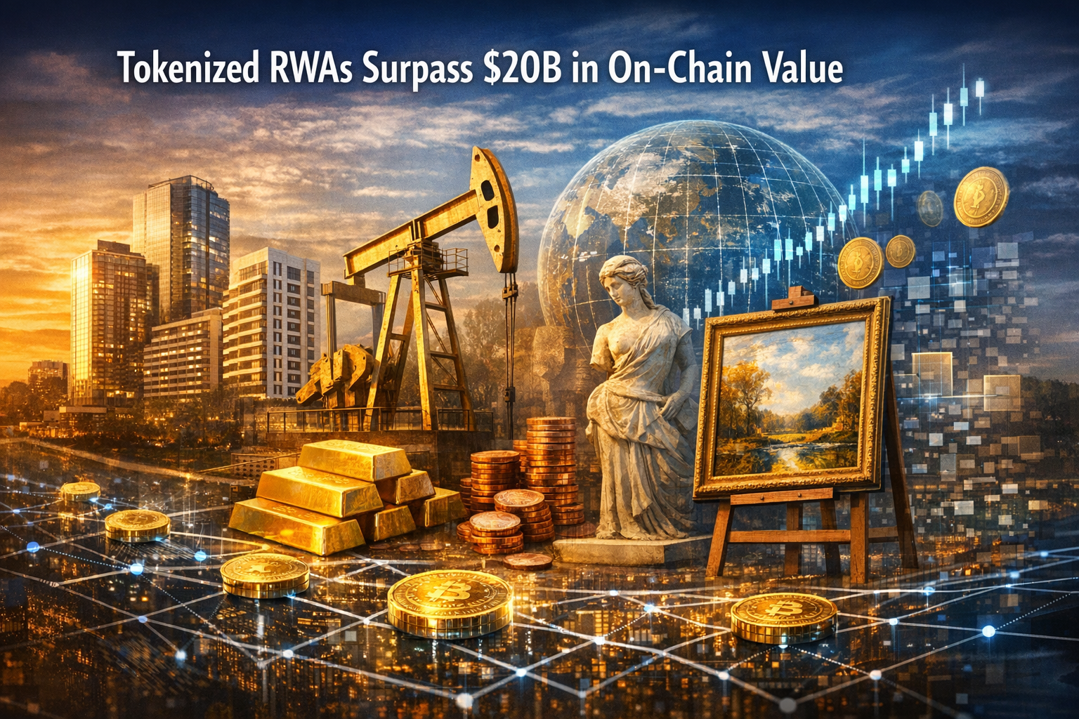 Tokenized Real-World Assets Surpass $20 Billion in On-Chain Value