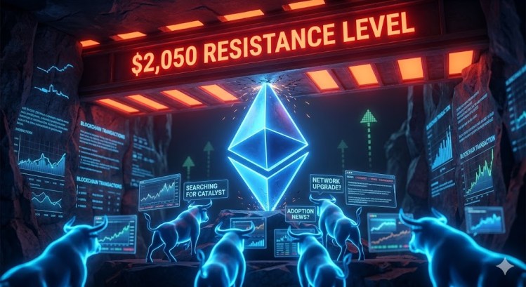 Ethereum Price Stuck Under $2,050, Bulls Seek Recovery Catalyst