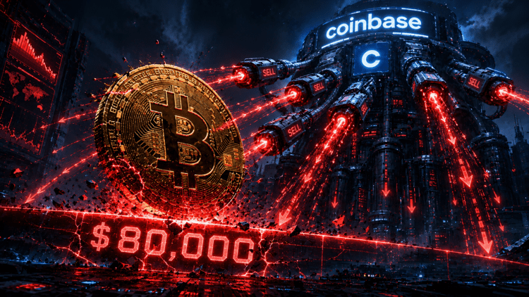 Bitcoin Falls Below $80,000: Coinbase Sellers To Blame?
